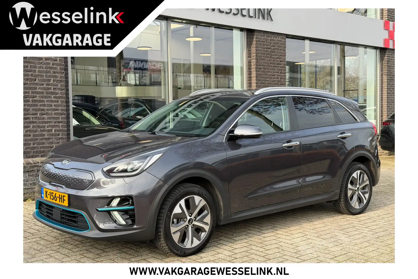 Kia e-Niro ExecutiveLine 64 kWh | SOH 100% | 3 Fase lader | L Gris - 1