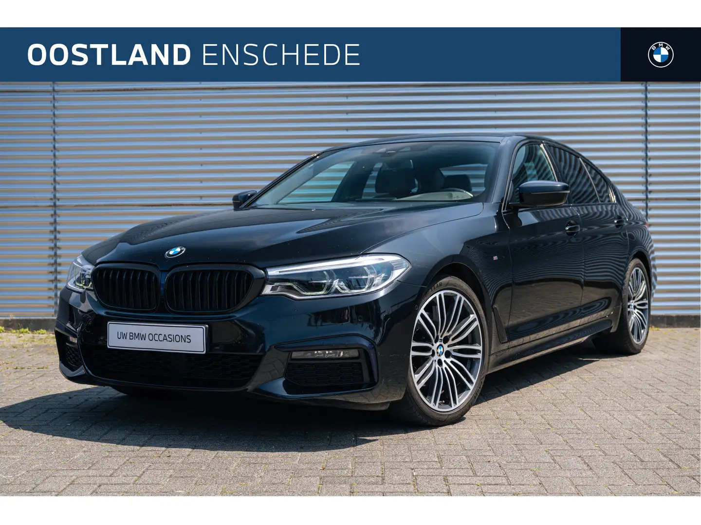 BMW 520 5 Serie 520i High Executive M Sport Automaat / Ach Zwart - 1