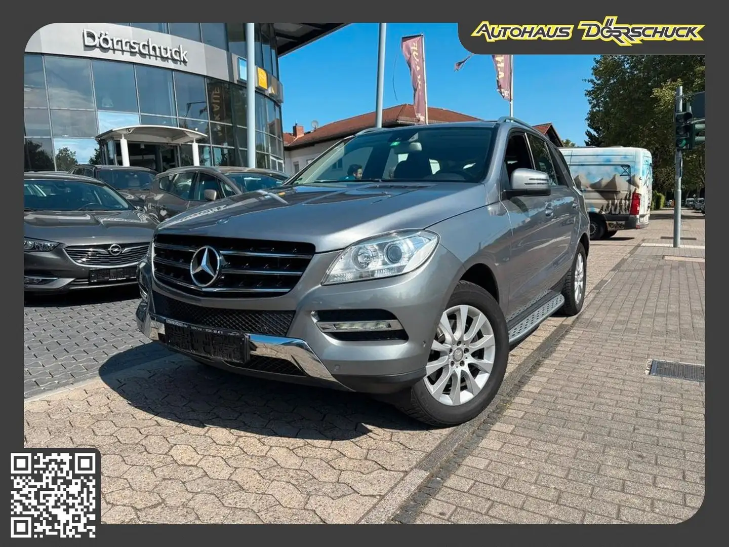 Mercedes-Benz ML 350 ML350 BlueTec Navi Schiebedach SitzheizungKamera Silber - 1