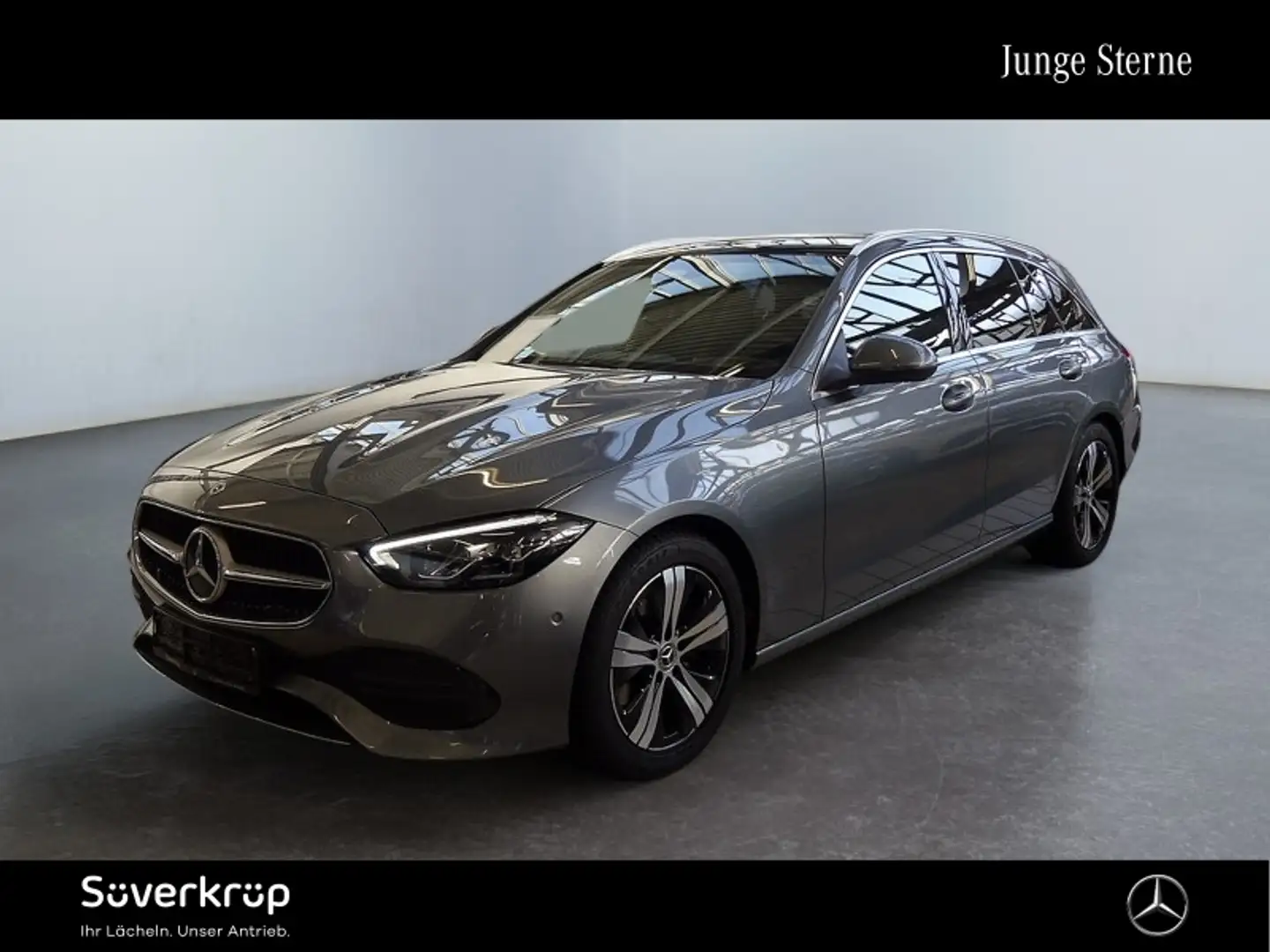 Mercedes-Benz C 180 T AVANTGARDE AHK KAMERA PANO SPUR PDC SHD Grau - 1