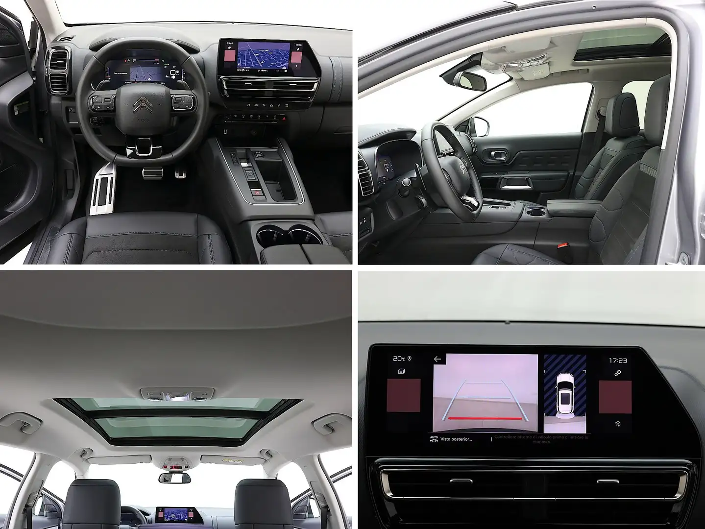 Citroen C5 Aircross 1.5 BlueHDi 130CV EAT8 Shine✔️TETTO APRIBILE Argintiu - 2