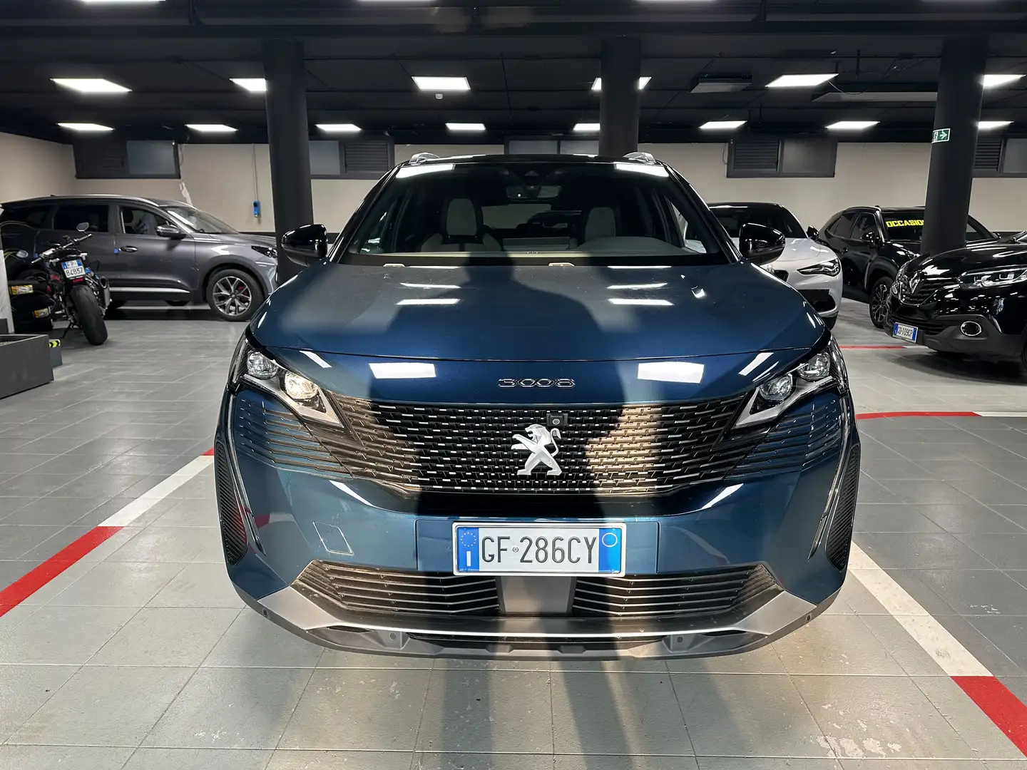 Peugeot 3008 3008 II 2021 1.6 hybrid phev GT 225cv e-eat8 Bleu - 2