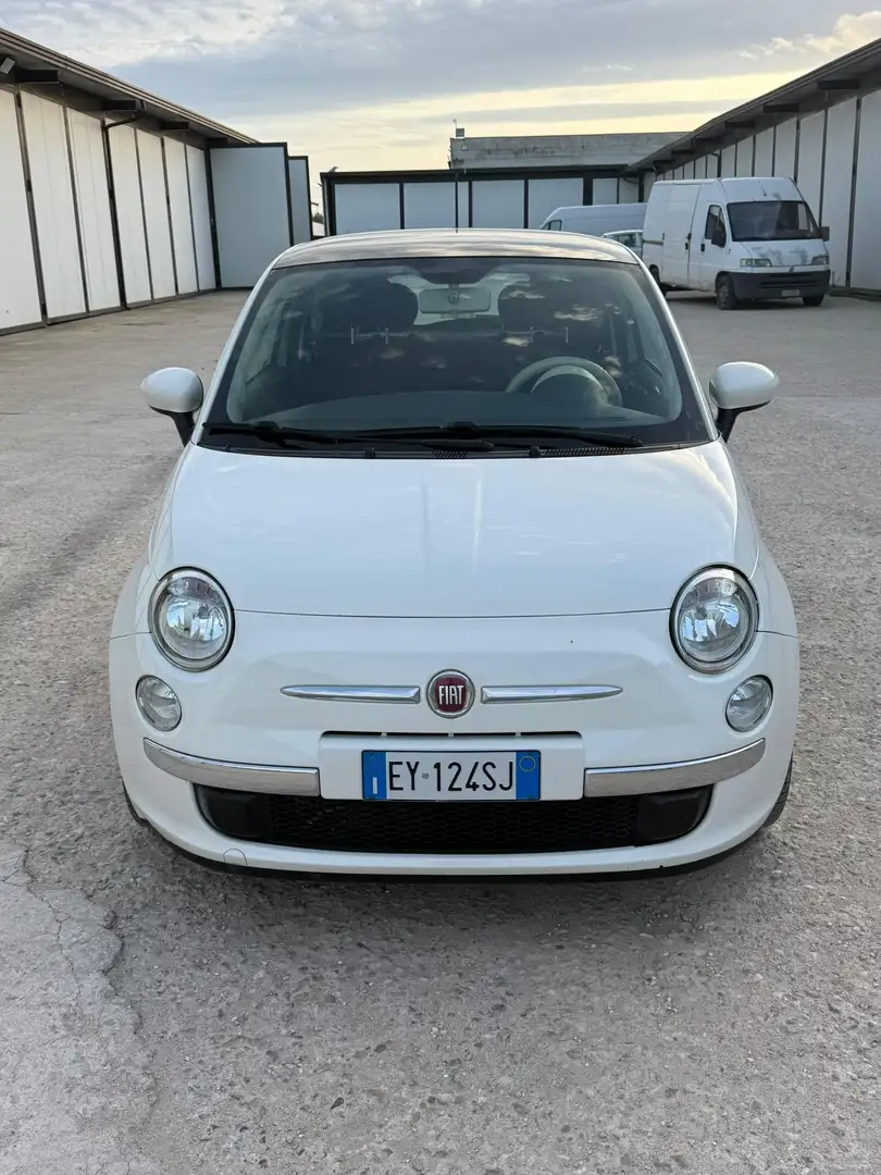 Fiat 500 500 III 1.3 mjt 16v Lounge 95cv my14 Blanc - 1