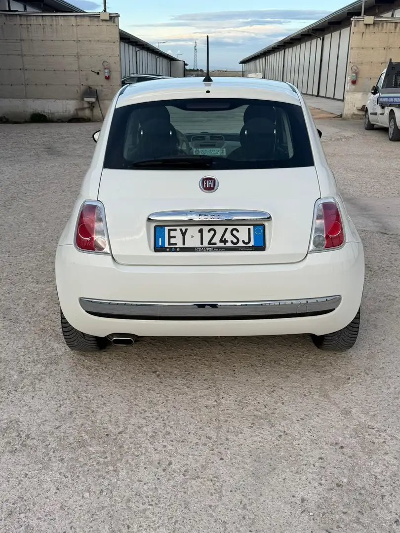 Fiat 500 500 III 1.3 mjt 16v Lounge 95cv my14 Blanc - 2