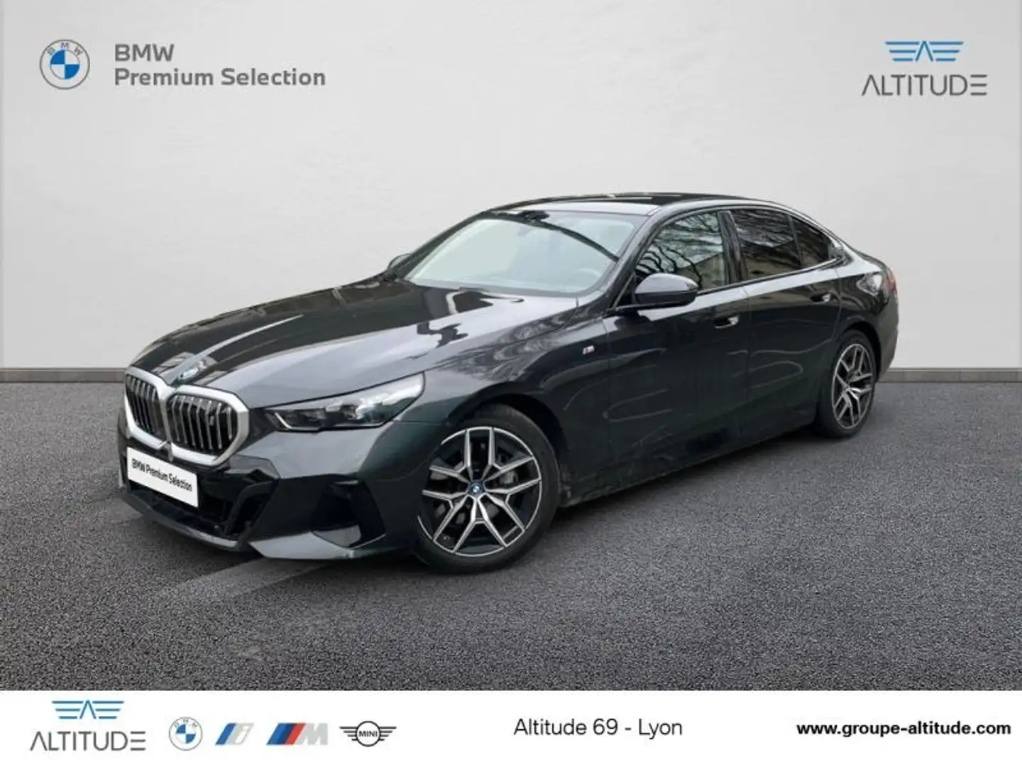 BMW i5 i5 340ch M Sport eDrive40 Gris - 1