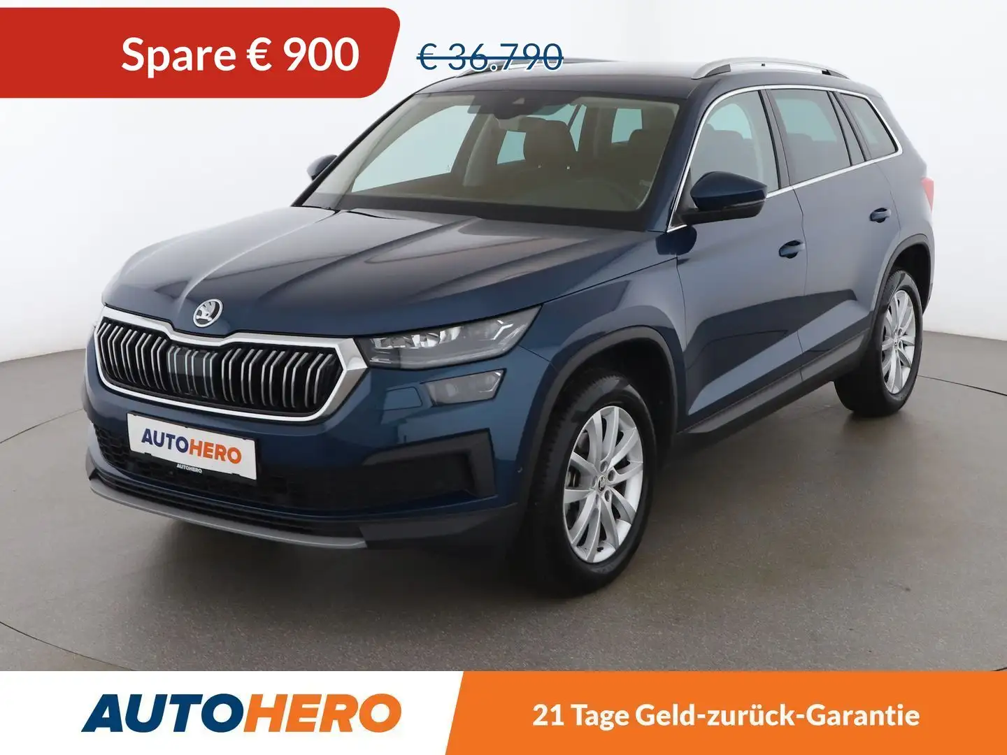 Skoda Kodiaq 1.5 TSI ACT Style Aut. *LED*ACC*NAVI*SPUR*CAM* Blau - 1