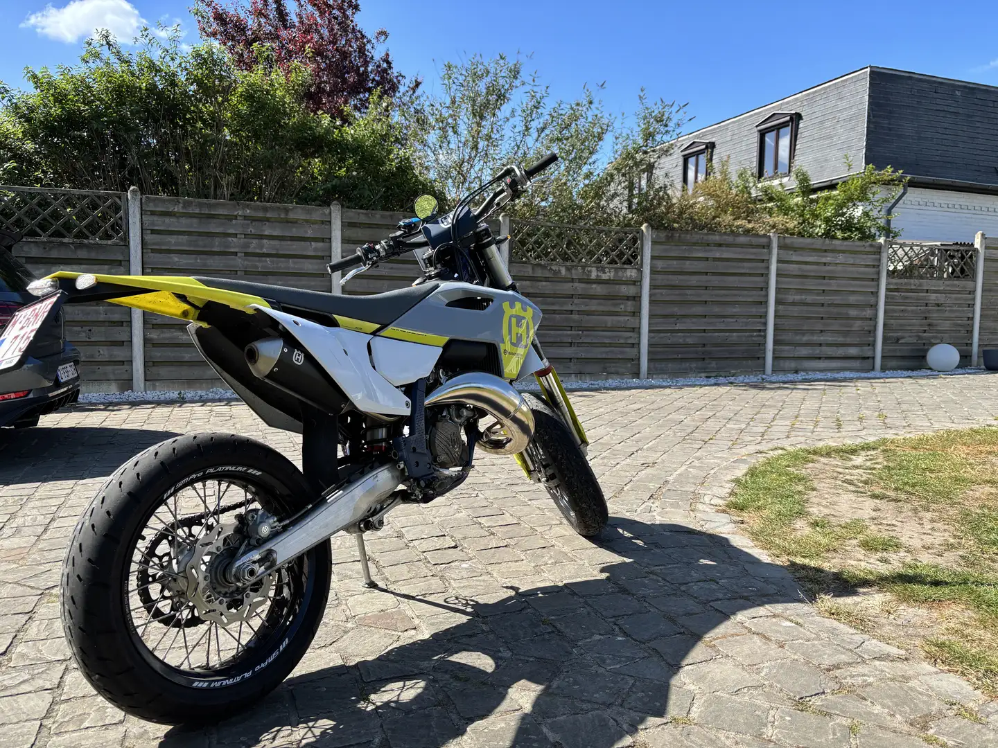 Husqvarna TC 125 TC 125 2T supermoto Wit - 2