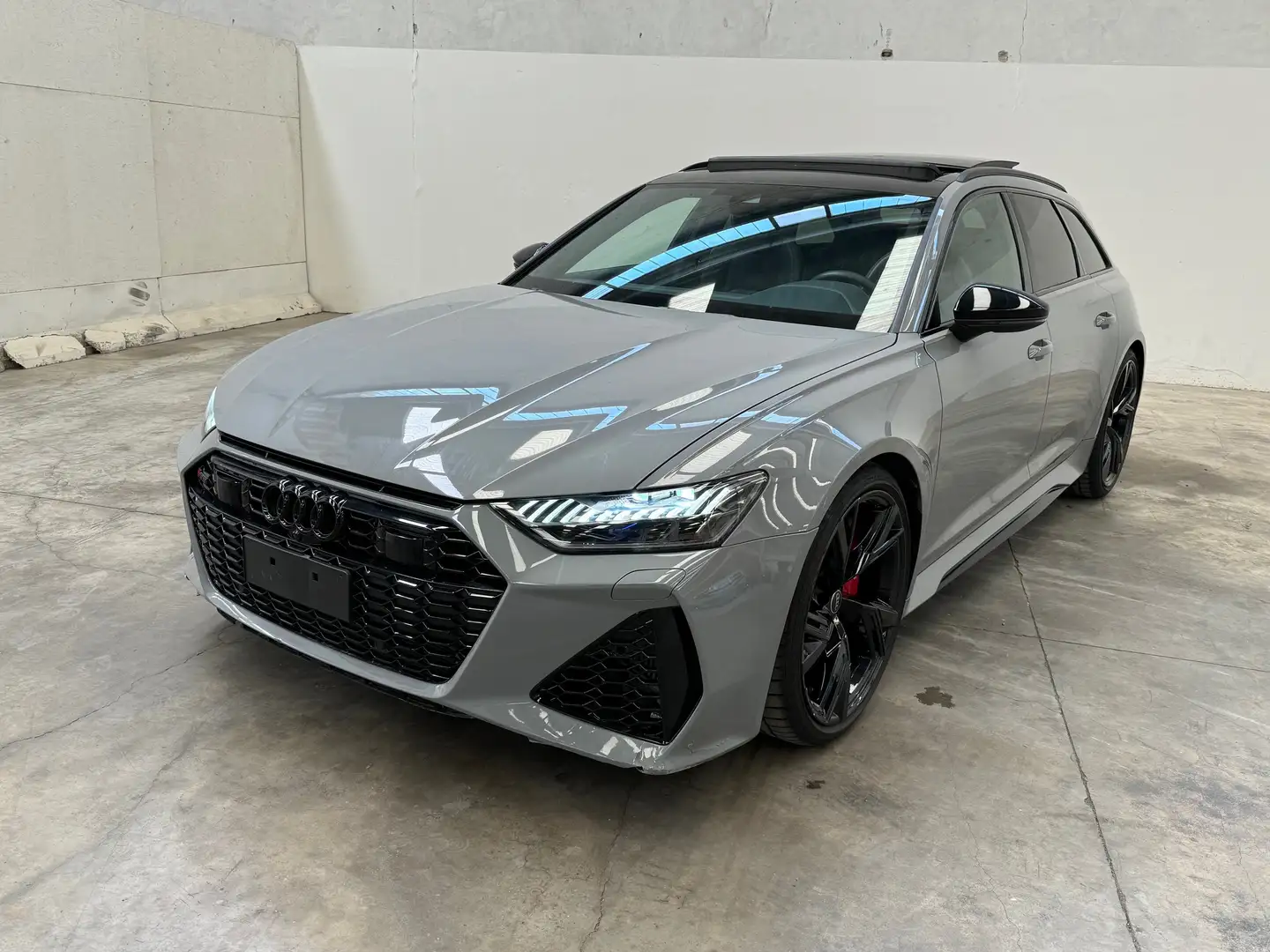 Audi RS6 Avant *PANORAMA*CERCHI 22*SED VENTILATI*LASER* Grigio - 1