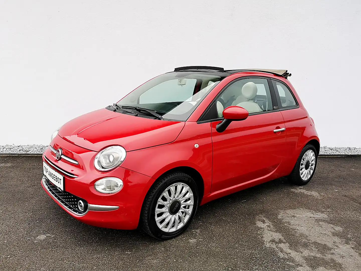Fiat 500C Hybrid 70 Lounge Rot - 2