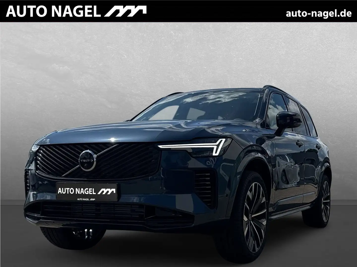 Volvo XC90 T8 PHEV AWD Plus Dark *Facelift+HUD* Blauw - 1