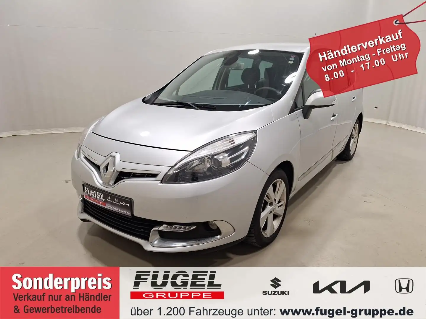 Renault Grand Scenic 1.6 dCi Dynamique Navi|SHZ|7S|AHK Grigio - 1