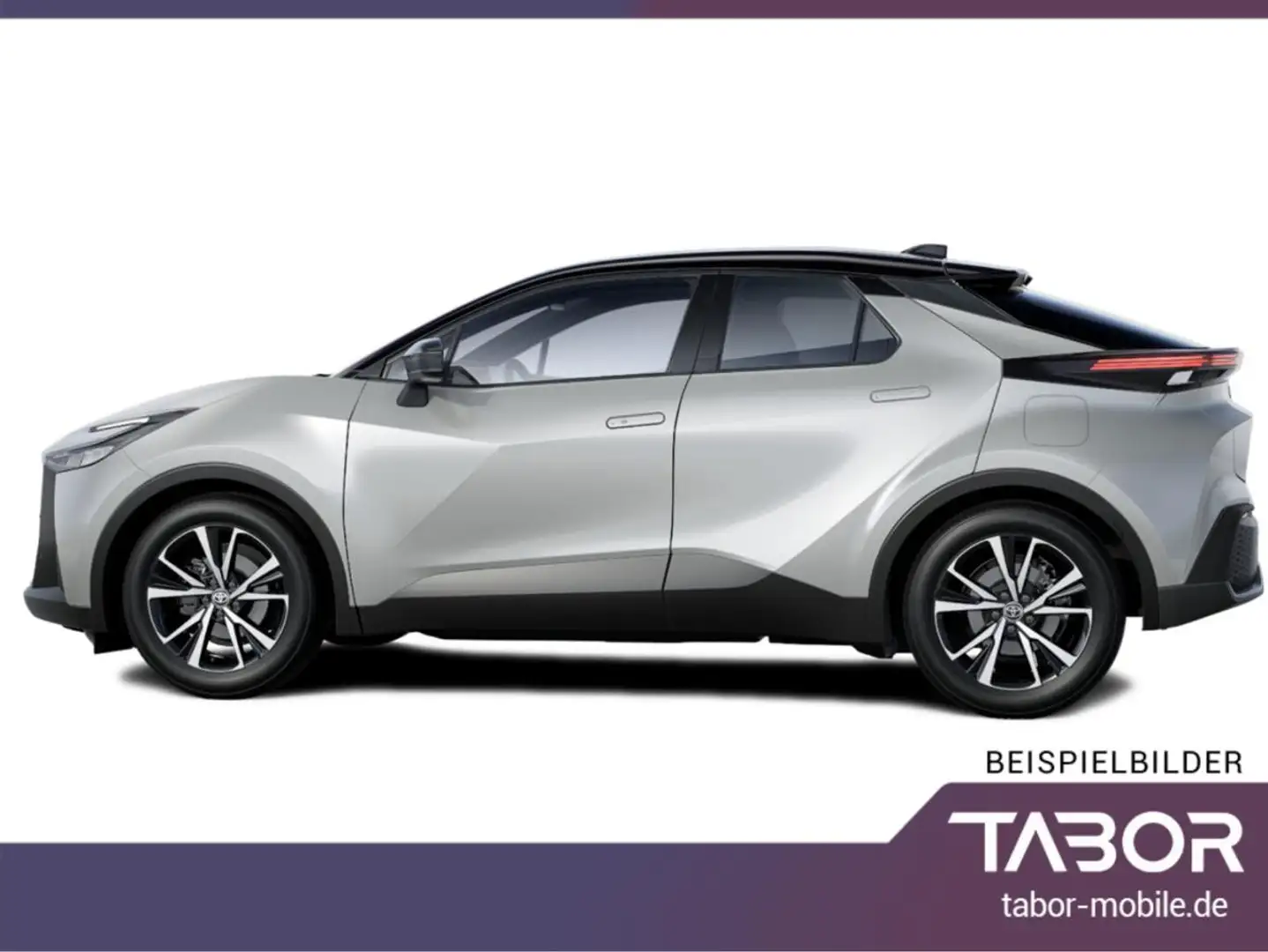 Toyota C-HR 1.8 Hybrid 140 ECVT TeamD Nav SHZ ACC Silber - 2
