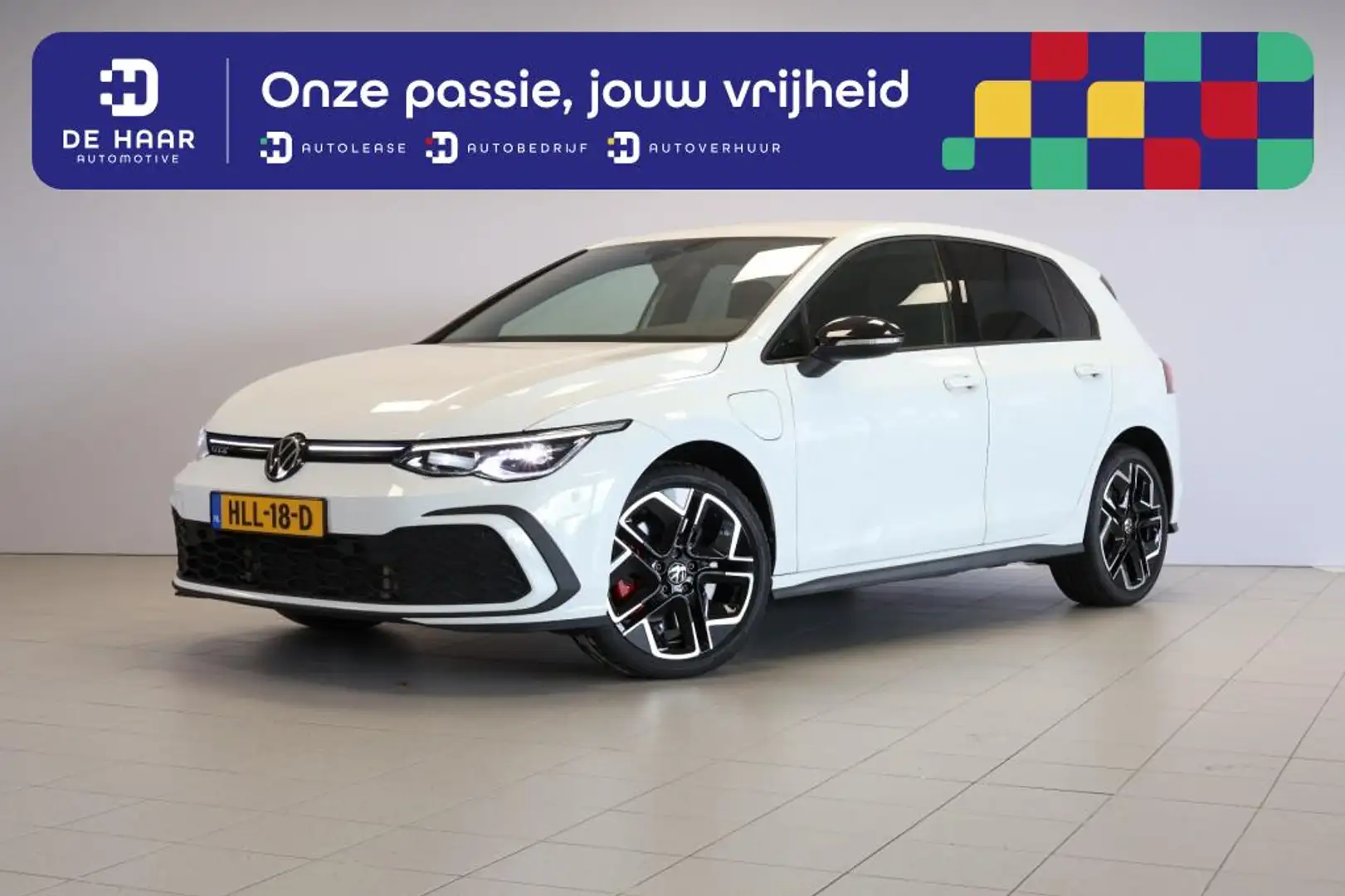 Volkswagen Golf 1.4 eHybrid GTE 245PK - LED - 18 inch R-Line velge Bianco - 1