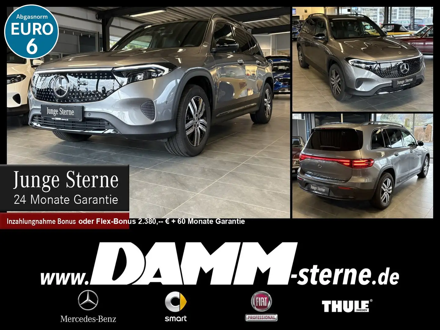 Mercedes-Benz EQB 300 EQB 300 4M ElectricArt/7-Sitze/Memory/Pano/+Flex Grau - 1