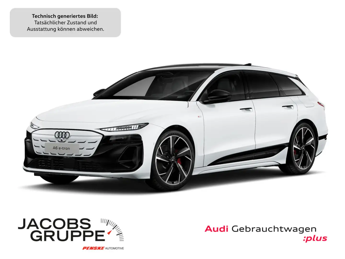 Audi A6 Avant 210 kW S line Pano/Luftfederung/AHK/B&O Weiß - 1