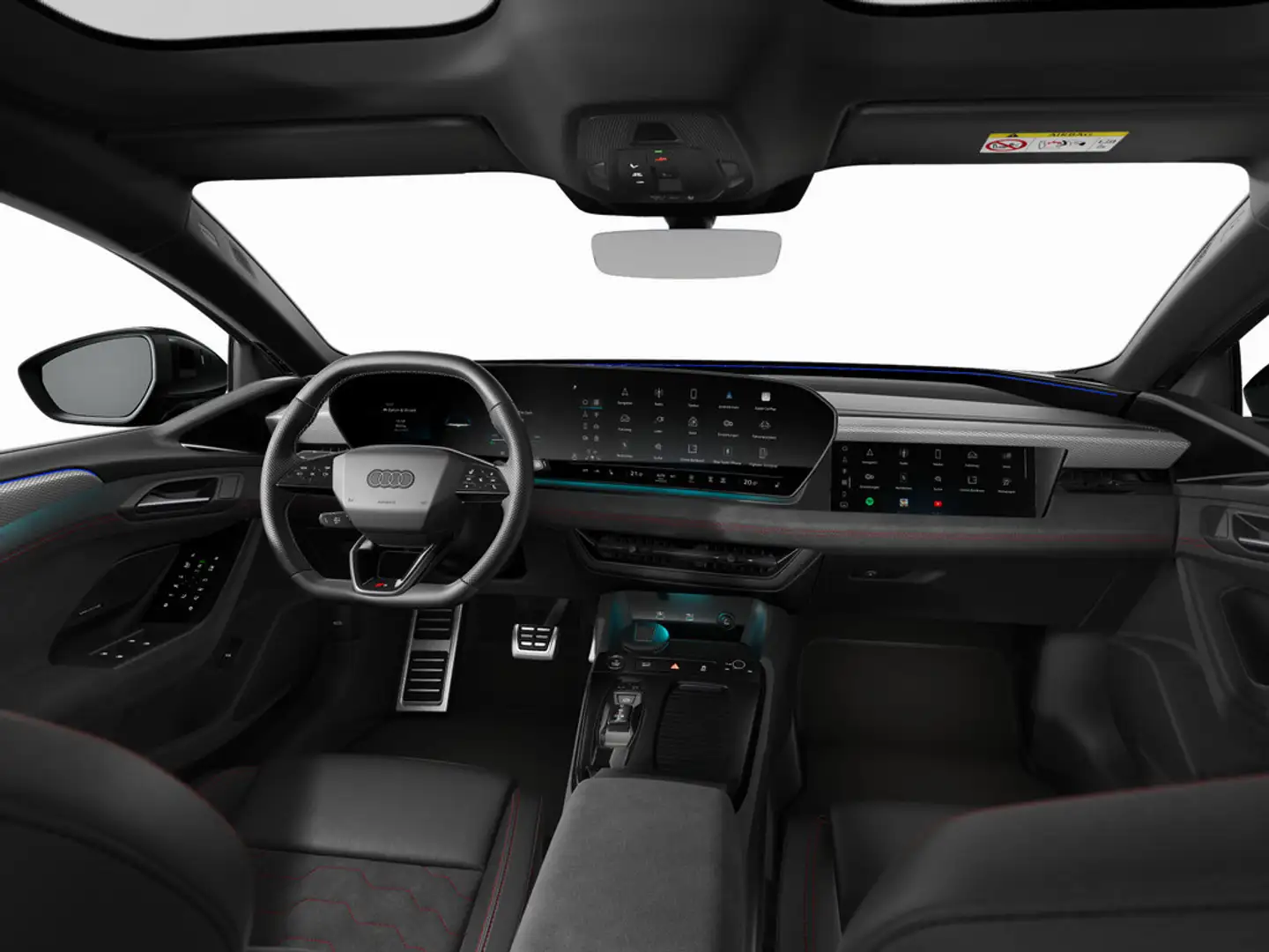 Audi A6 Avant 210 kW S line Pano/Luftfederung/AHK/B&O Weiß - 2