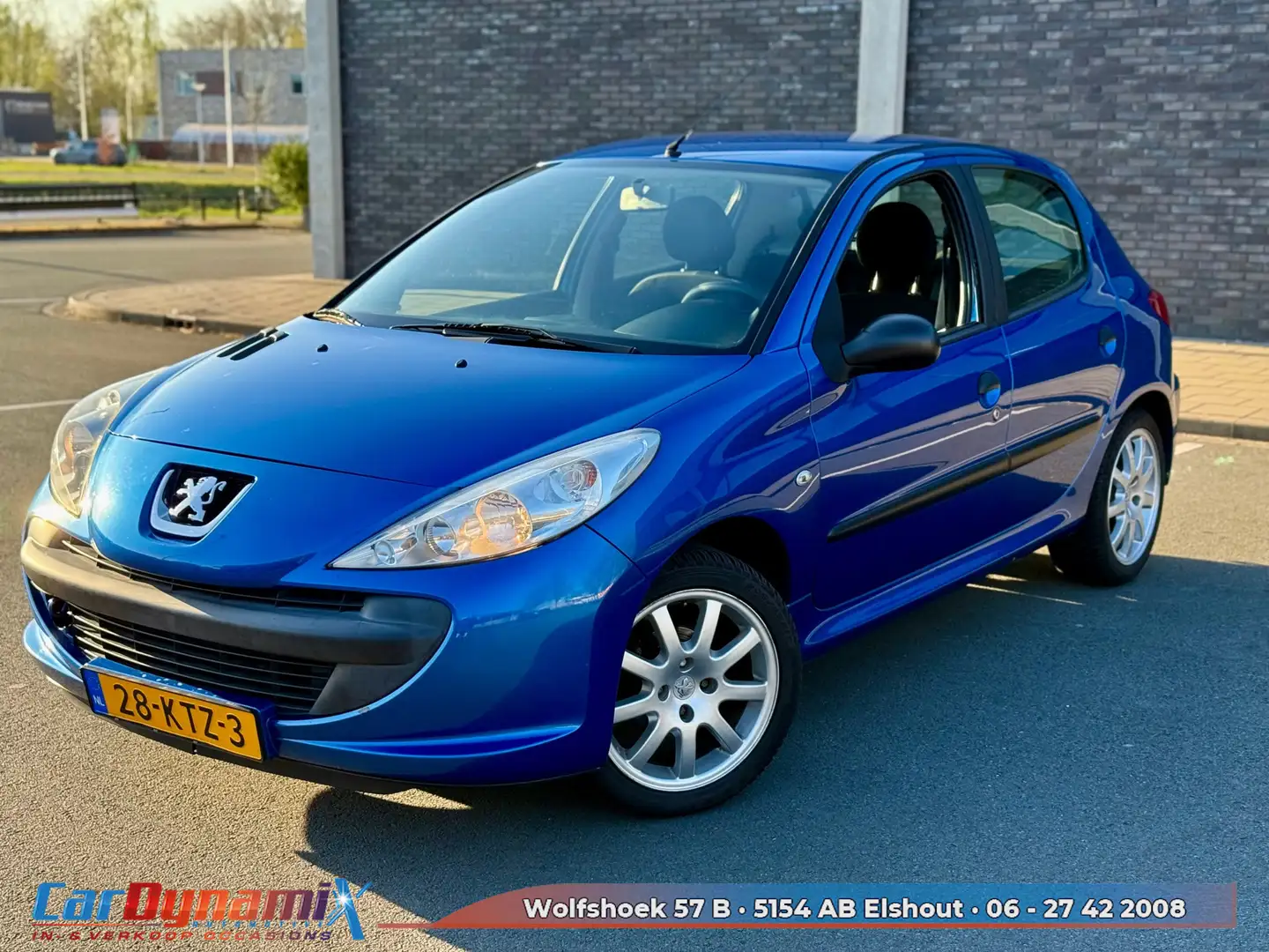Peugeot 206 + 1.1 XS // LMV // AIRCO // NIEUWE APK // RIJD SCH Blau - 2