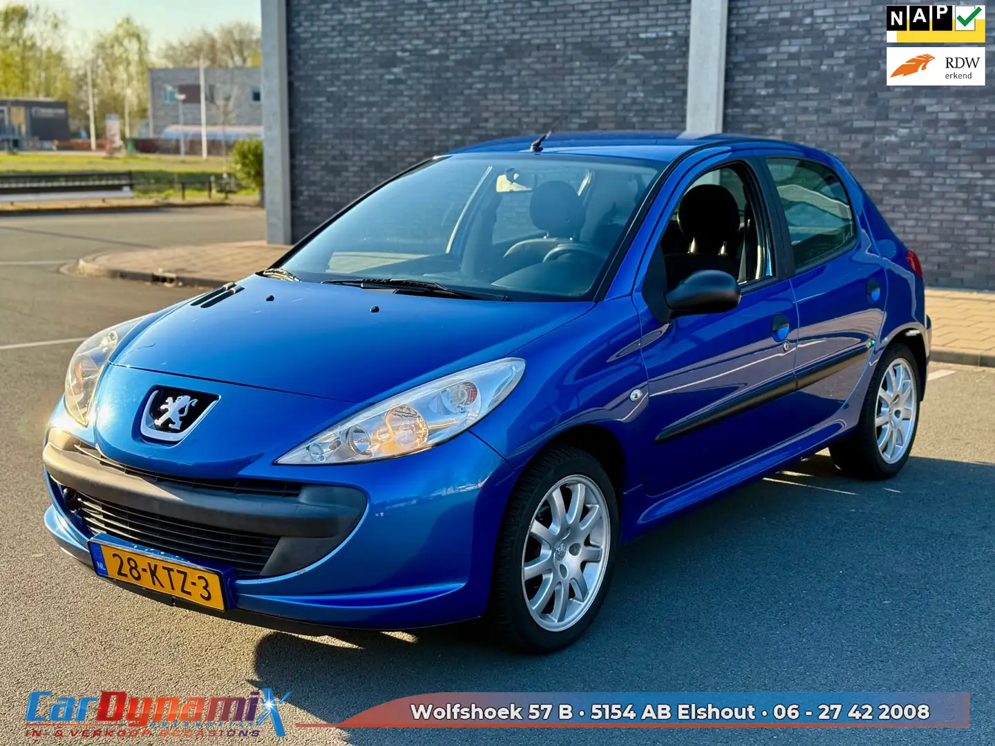 Peugeot 206 + 1.1 XS // LMV // AIRCO // NIEUWE APK // RIJD SCH Blau - 1