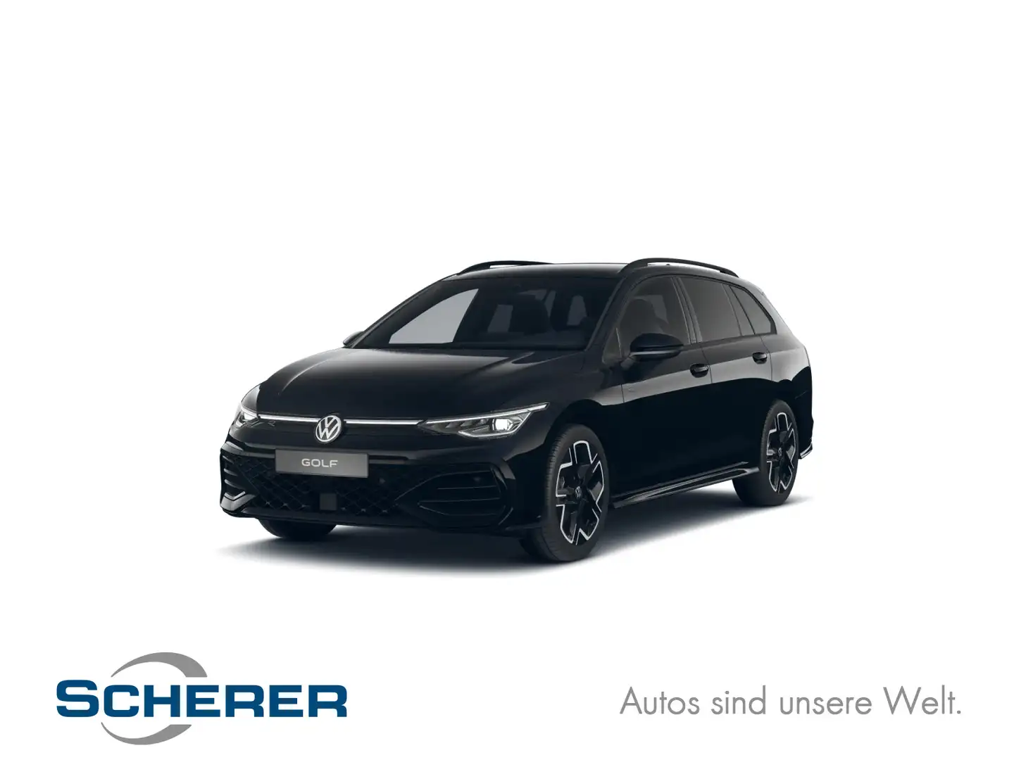 Volkswagen Golf Variant 1.5 eTSI DSG R-Line LED+ACC+Kamera+ Schwarz - 1
