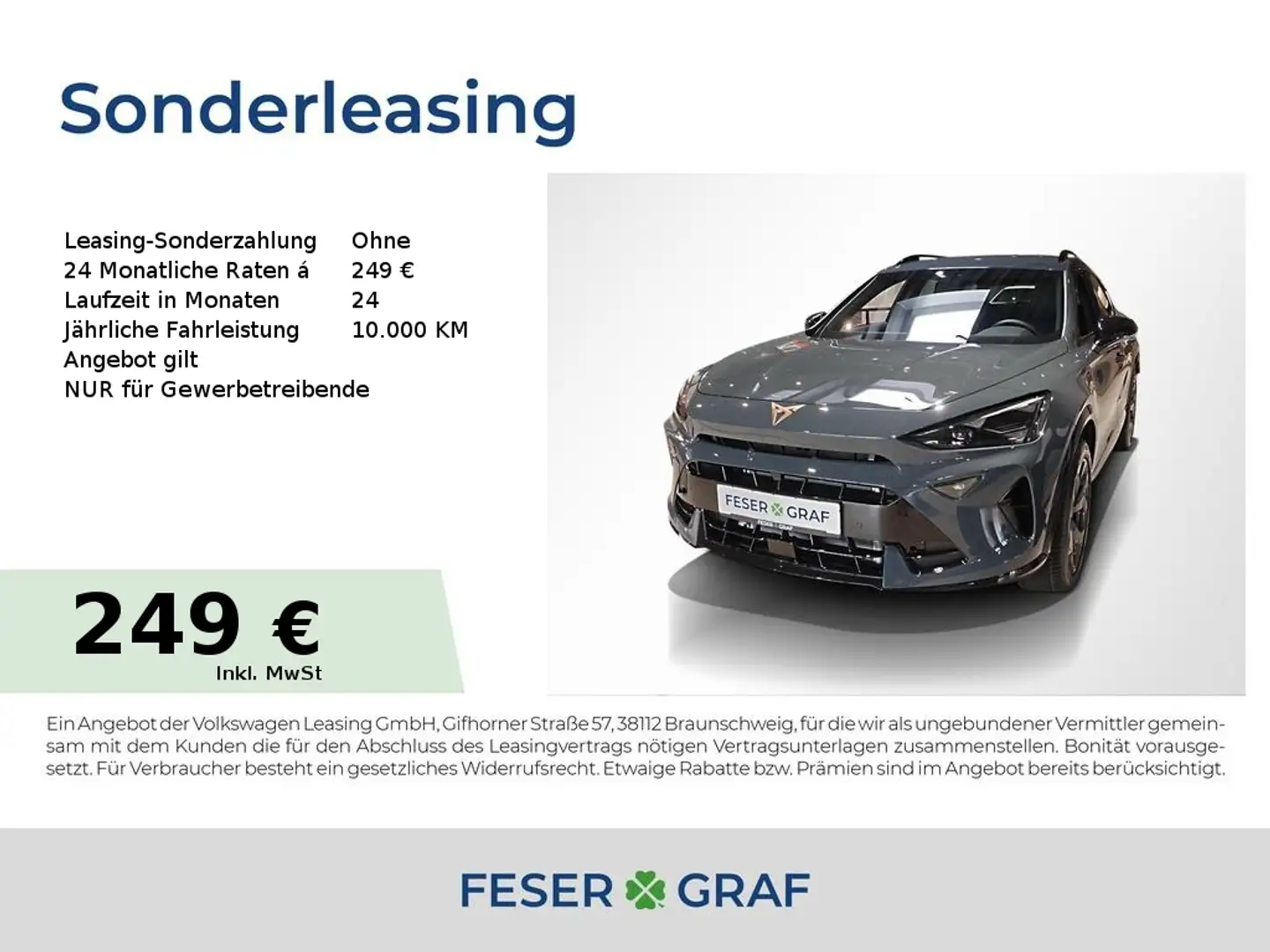 CUPRA Formentor VZ 2.0TSI DSG-SENHEISER,ACC,MATRIX,AHK Blau - 1