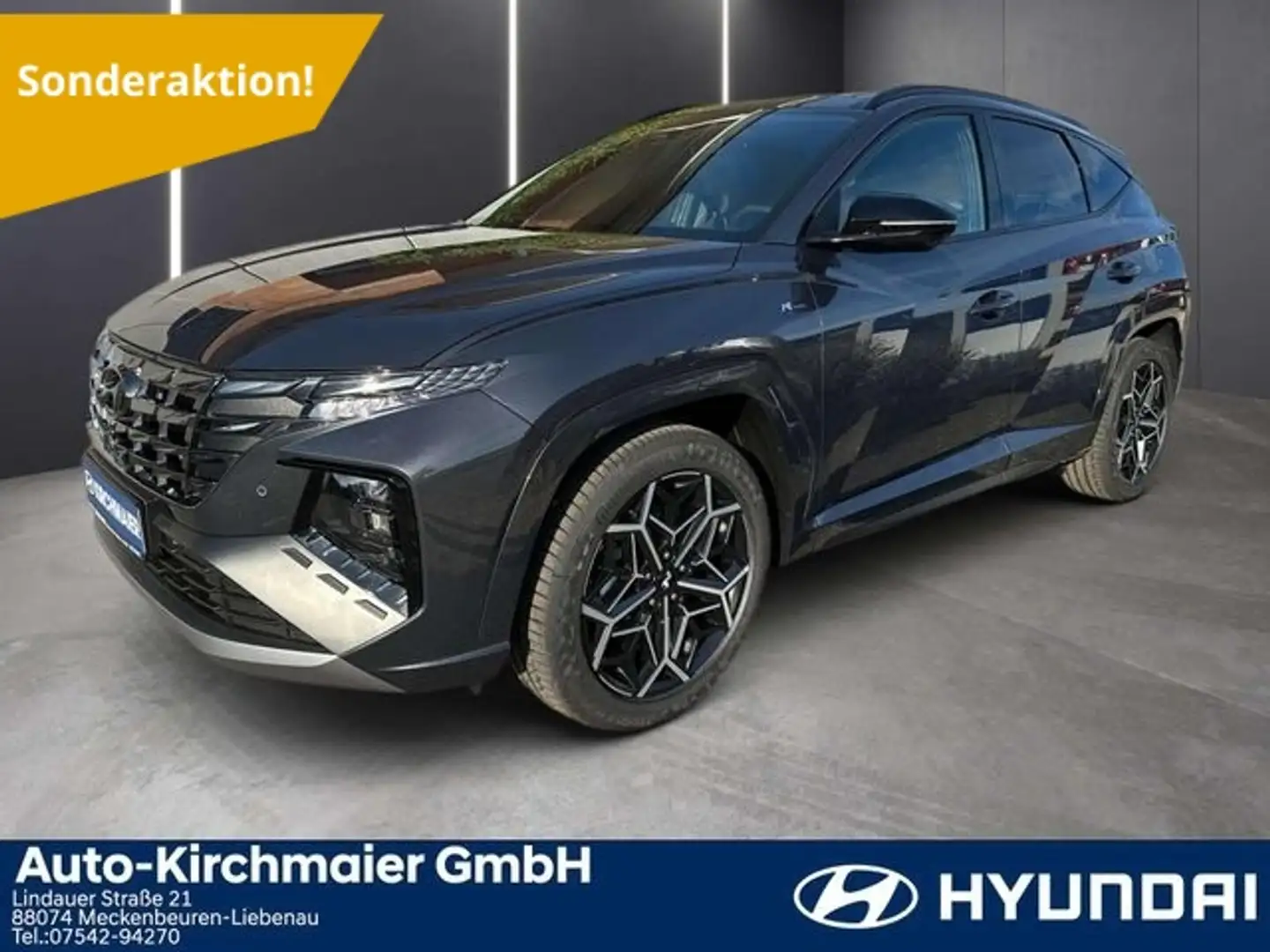 Hyundai TUCSON 1.6 T-GDi 48V-Hybrid 4WD DCT N Line Panorama Navi Gris - 1