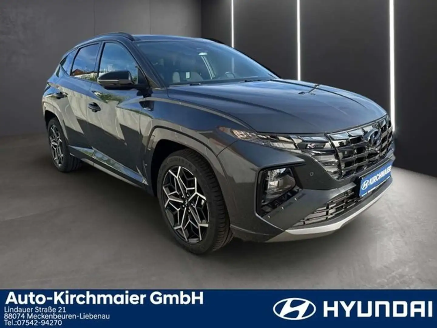 Hyundai TUCSON 1.6 T-GDi 48V-Hybrid 4WD DCT N Line Panorama Navi Gris - 2