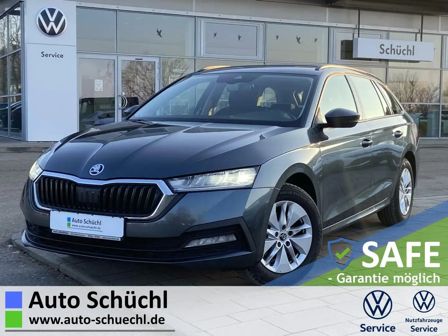 Skoda Octavia Combi 2.0 TDI DSG Ambition AHK+SMART-LIN Grau - 1