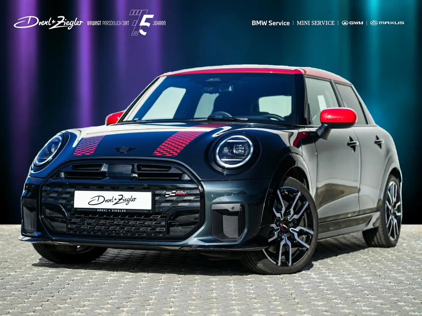 MINI Cooper S 5-T JCW Trim 18" Paket M PanoDach HuD Šedá - 1