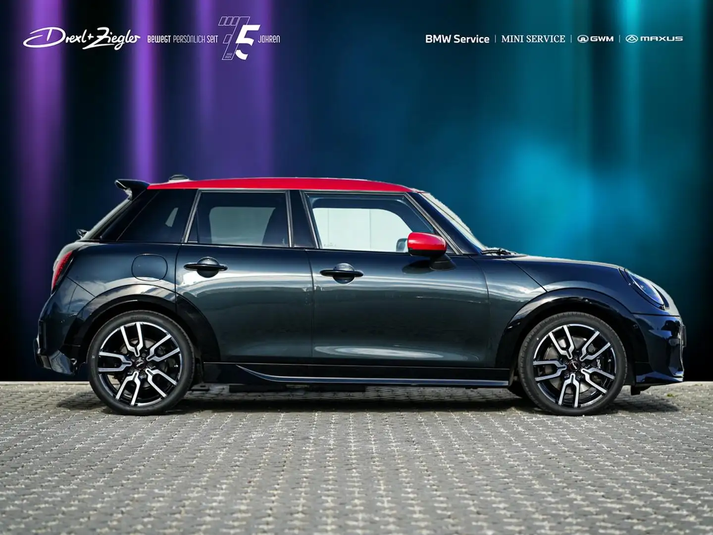 MINI Cooper S 5-T JCW Trim 18" Paket M PanoDach HuD Šedá - 2