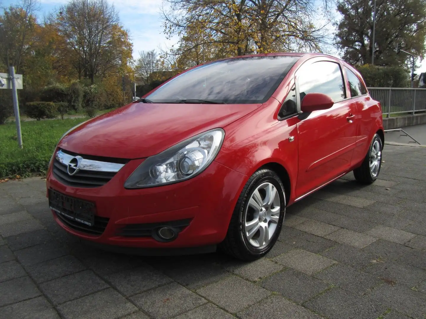 Opel Corsa D 1.3 CDTI Edition / 1.Hand / Standheizung Rouge - 2