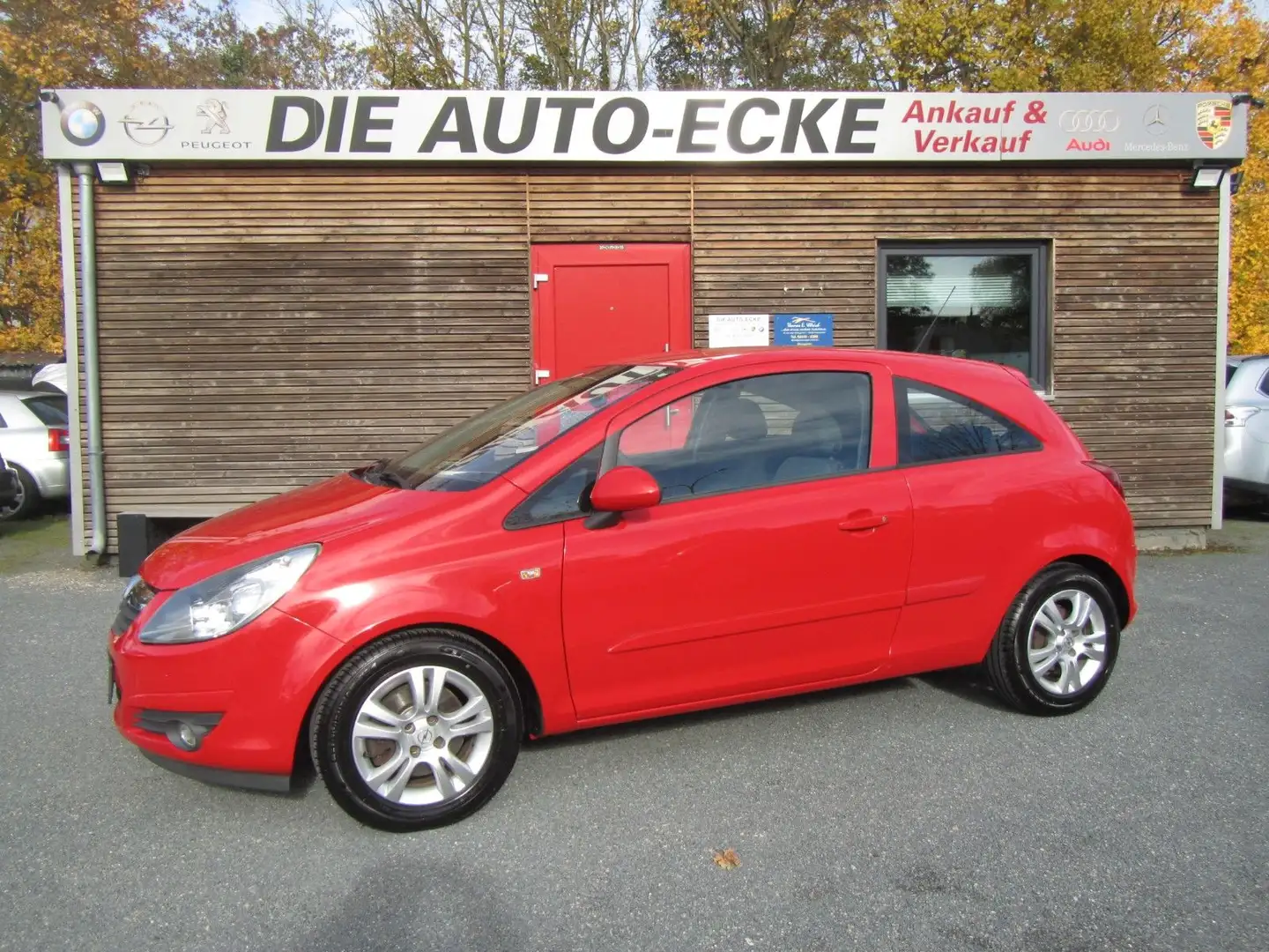 Opel Corsa D 1.3 CDTI Edition / 1.Hand / Standheizung Rouge - 1