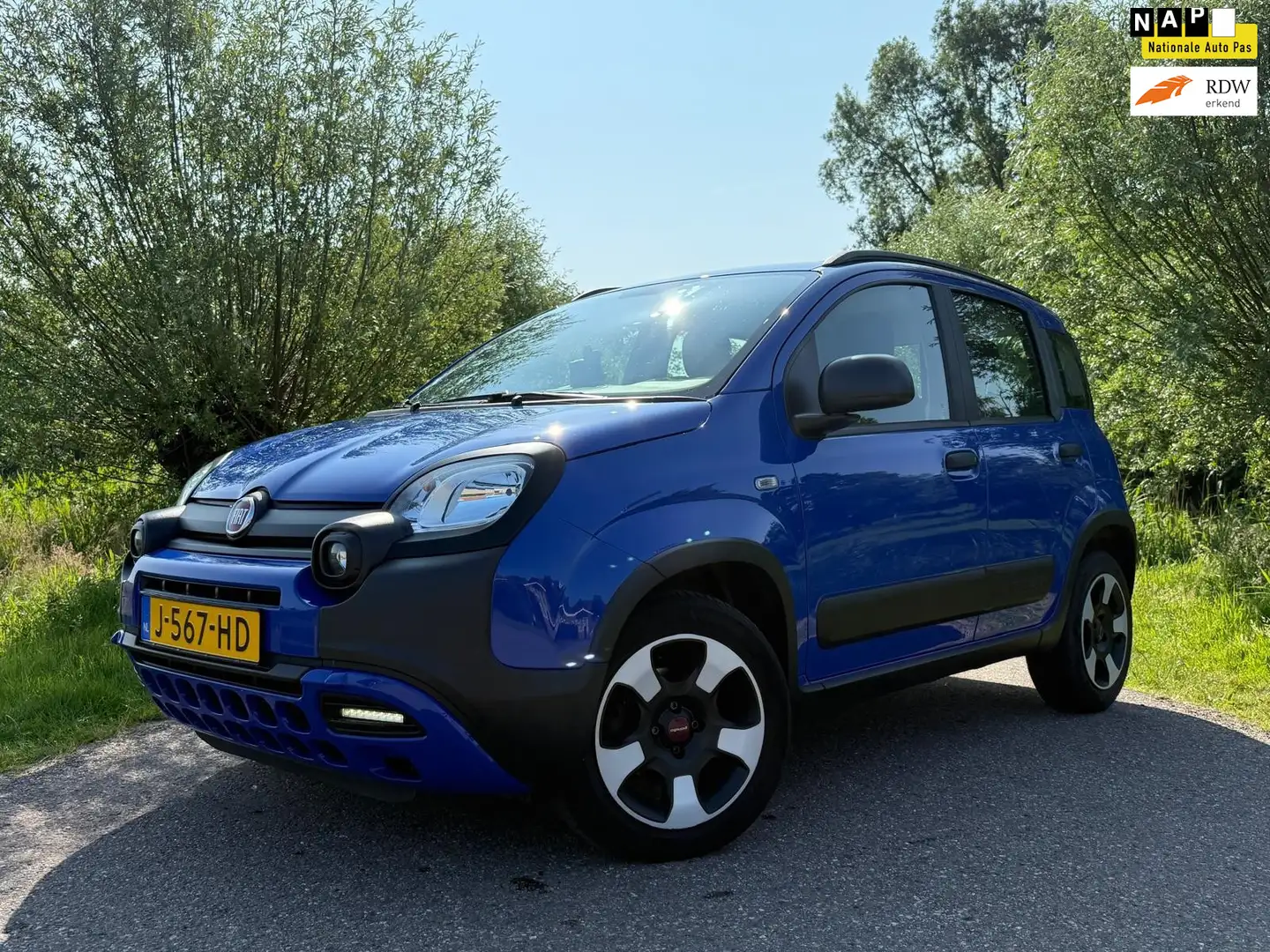 Fiat Panda 1.0 Hybrid City Cross | 1e Eigenaar | Airco | USB Azul - 1
