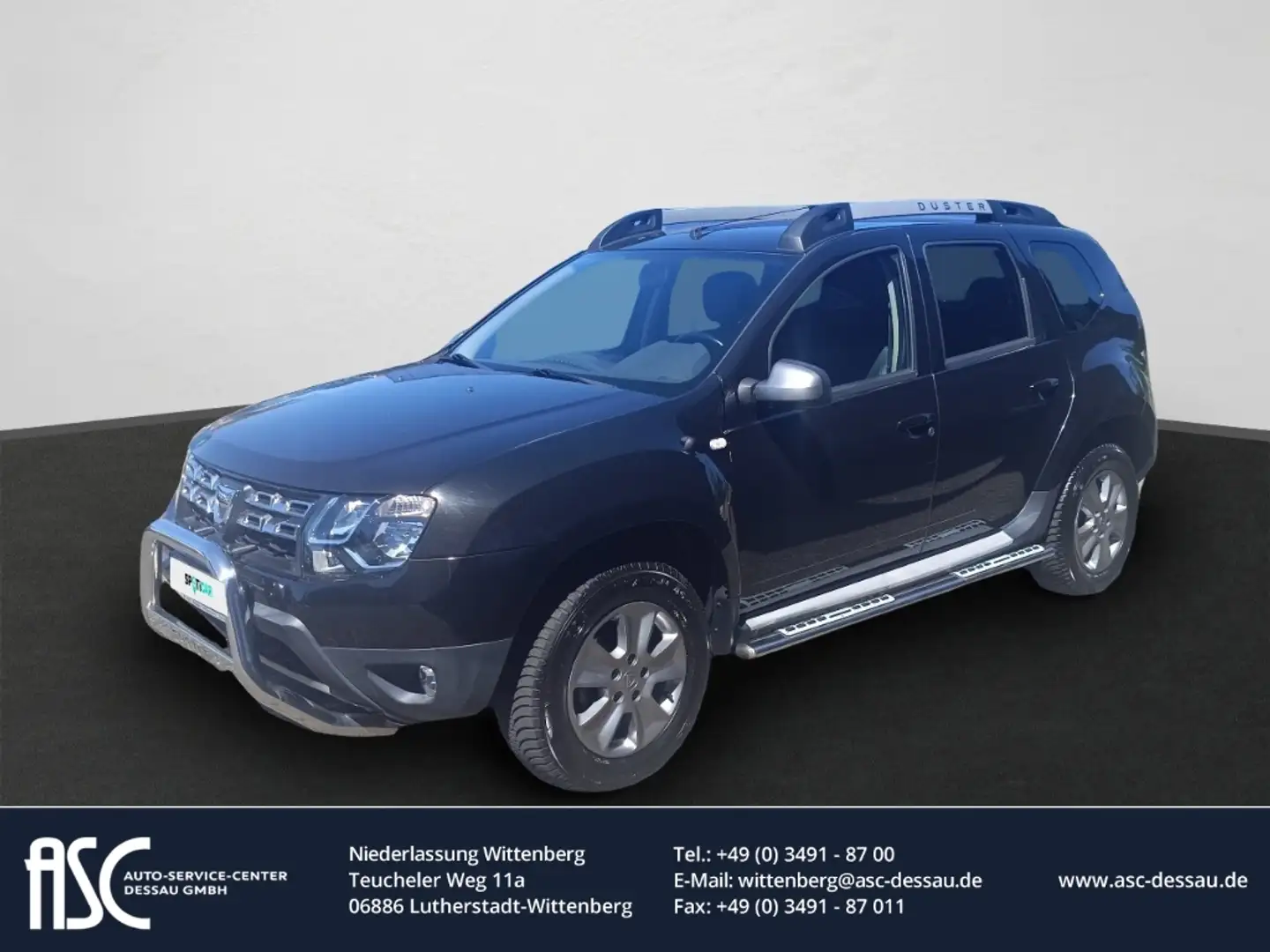Dacia Duster Prestige 4x4/Navi/EPH/AZV/Allwetter/Leder/Sitzheiz Zwart - 1