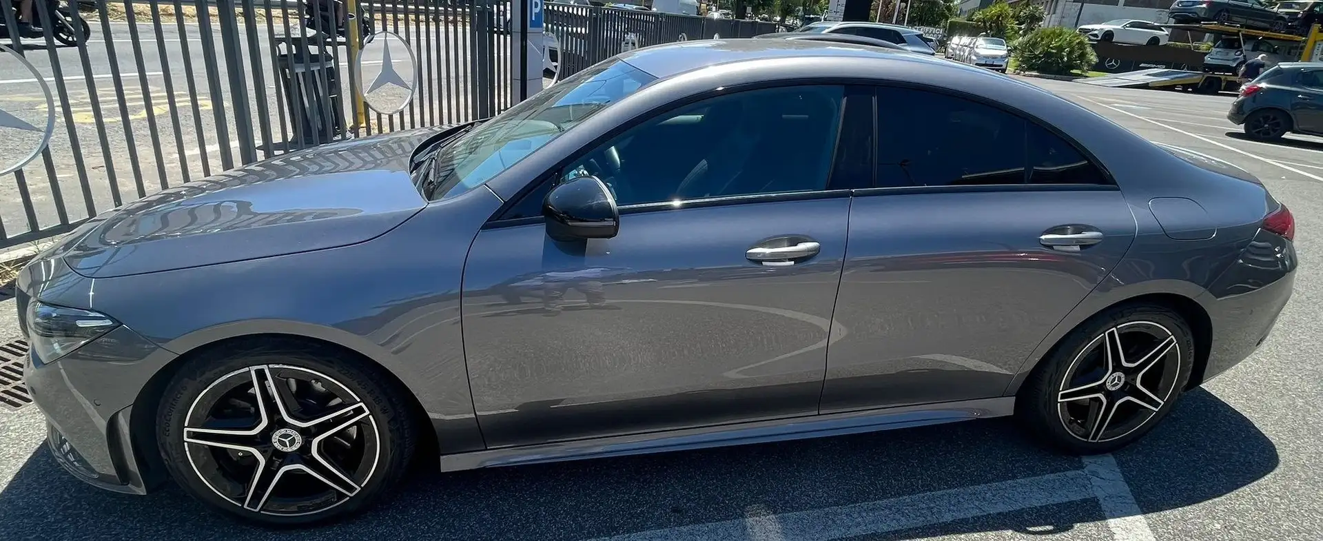 Mercedes-Benz CLA 220 CLA Coupe 220 d Premium auto Gris - 2