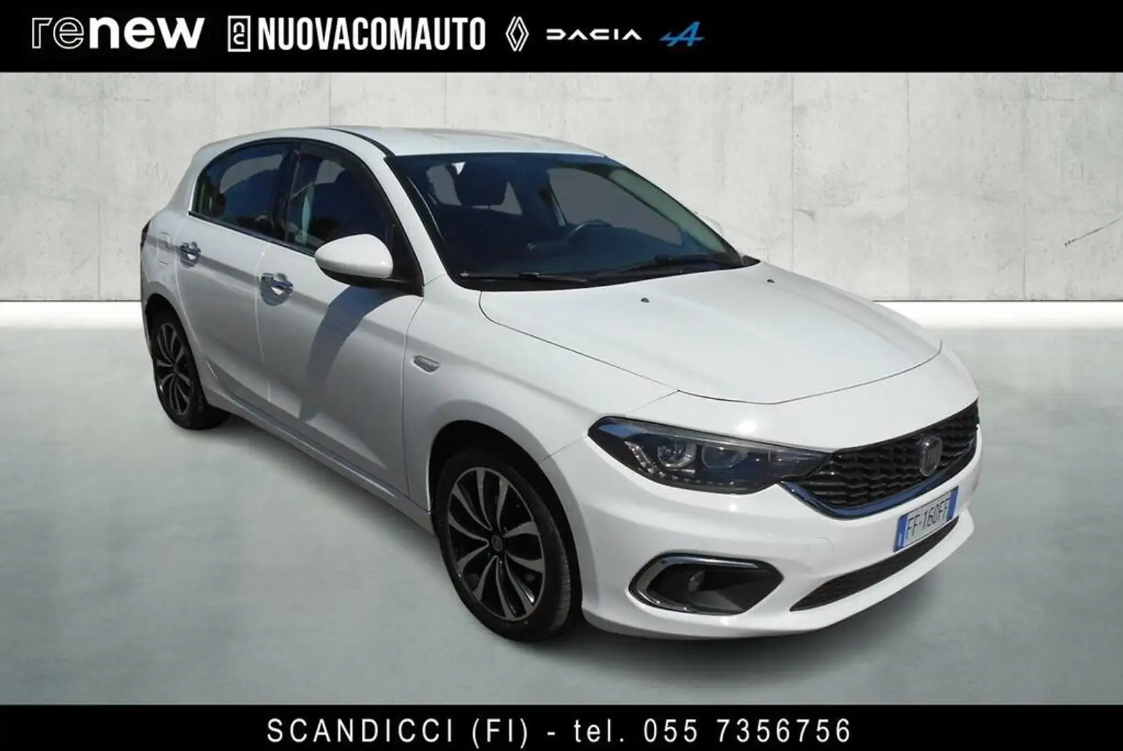 Fiat Tipo 5p 1.4 Lounge 95cv Blanc - 2