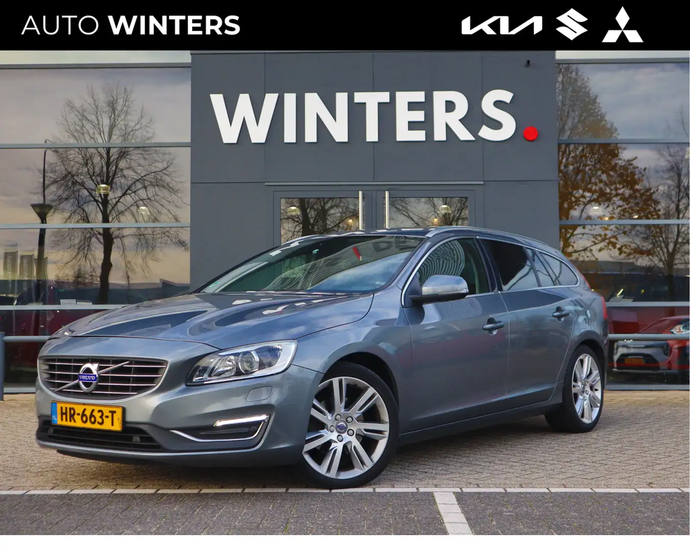 Volvo V60 2.0 D3 Ocean Race Business Automaat Schuif/Kantel Gris - 1