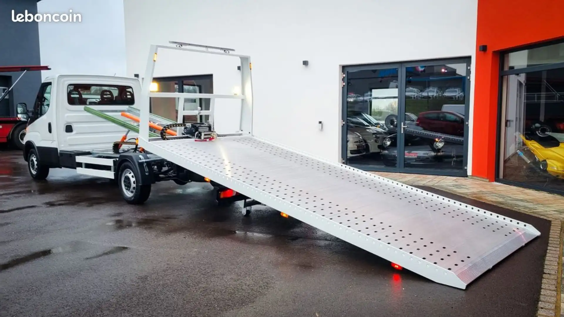 Iveco Daily 35S16 160ch porte voiture neuf plateau coulissant Blanc - 2