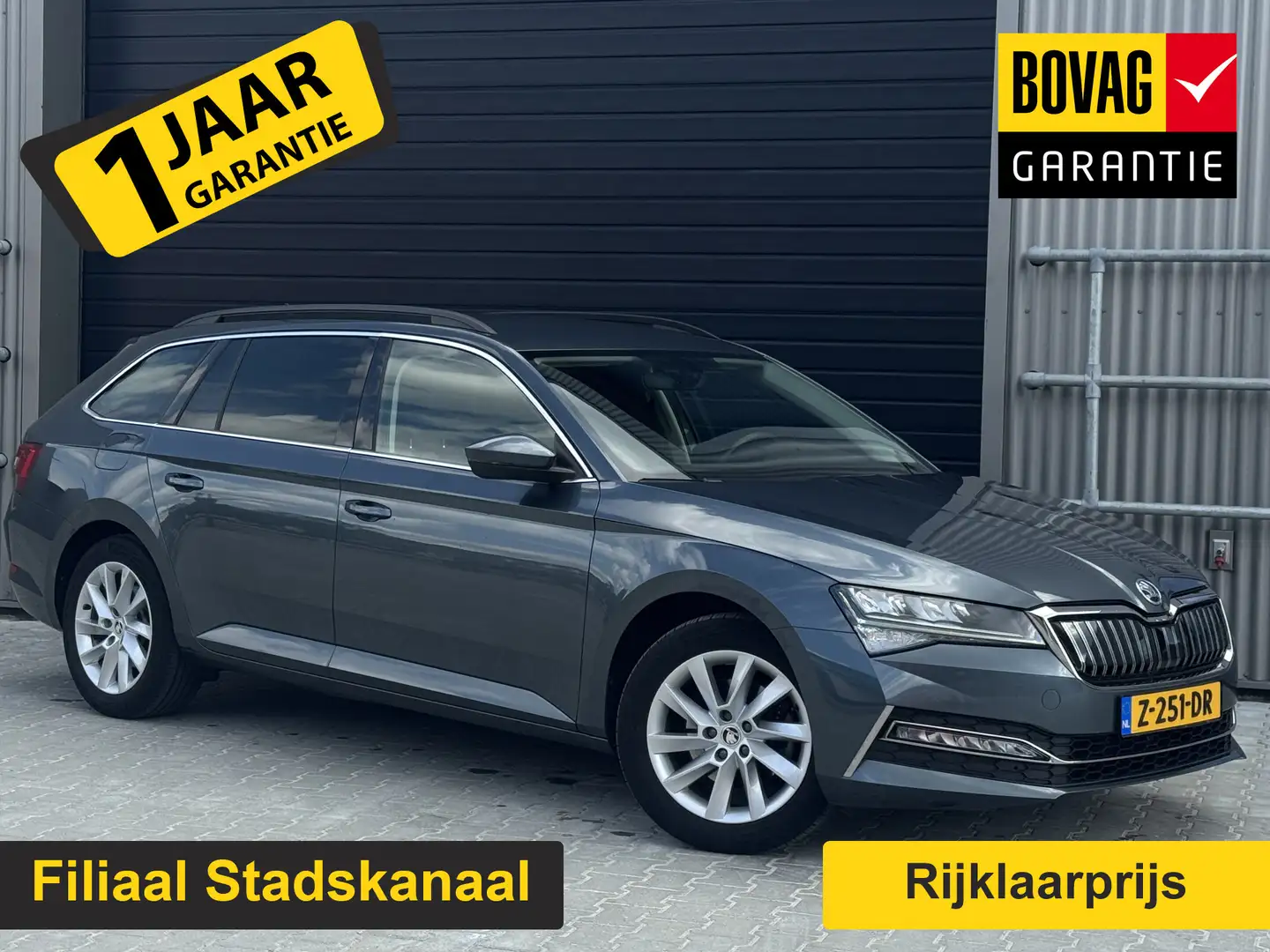 Skoda Superb Combi 1.4 TSI iV Business Edition Plus Prijs Inclu Grijs - 1