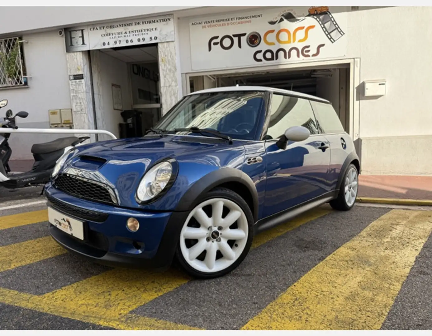 MINI Cooper S COOPER S 170CH Bleu - 1