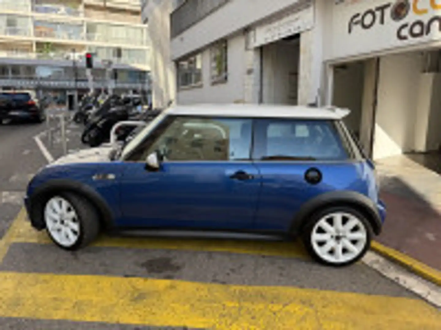 MINI Cooper S COOPER S 170CH Bleu - 2
