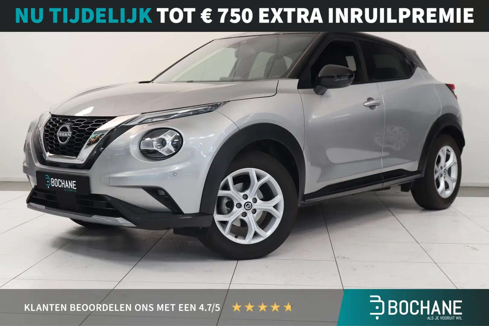 Nissan Juke 1.0 DIG-T N-Design | 360 Camera | Climatronic | Ad Gris - 1