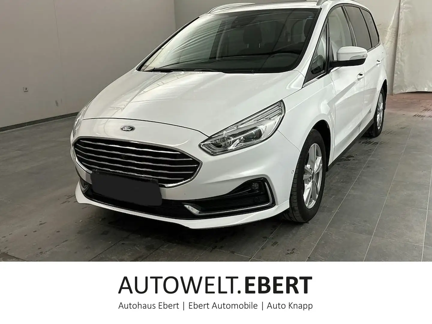 Ford Galaxy 2.0 Aut. EcoBlue Titanium/PANO-DA./AHK/7S Weiß - 1
