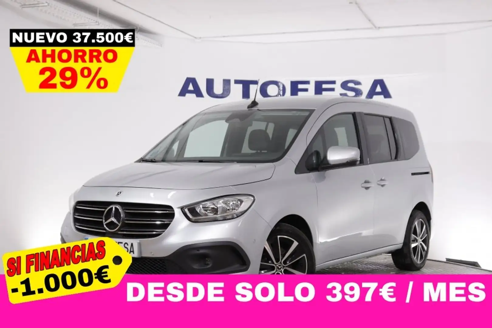 Mercedes-Benz A 150 CDI TOURER LARGO 115cv AUTO 5P # IVA DEDUCIBLE, NA Šedá - 1