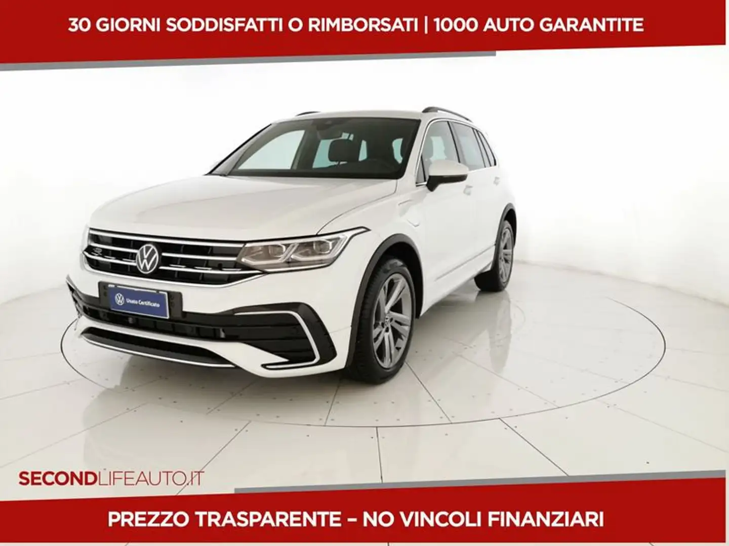 Volkswagen Tiguan 1.4 tsi eh R-Line dsg Bianco - 1
