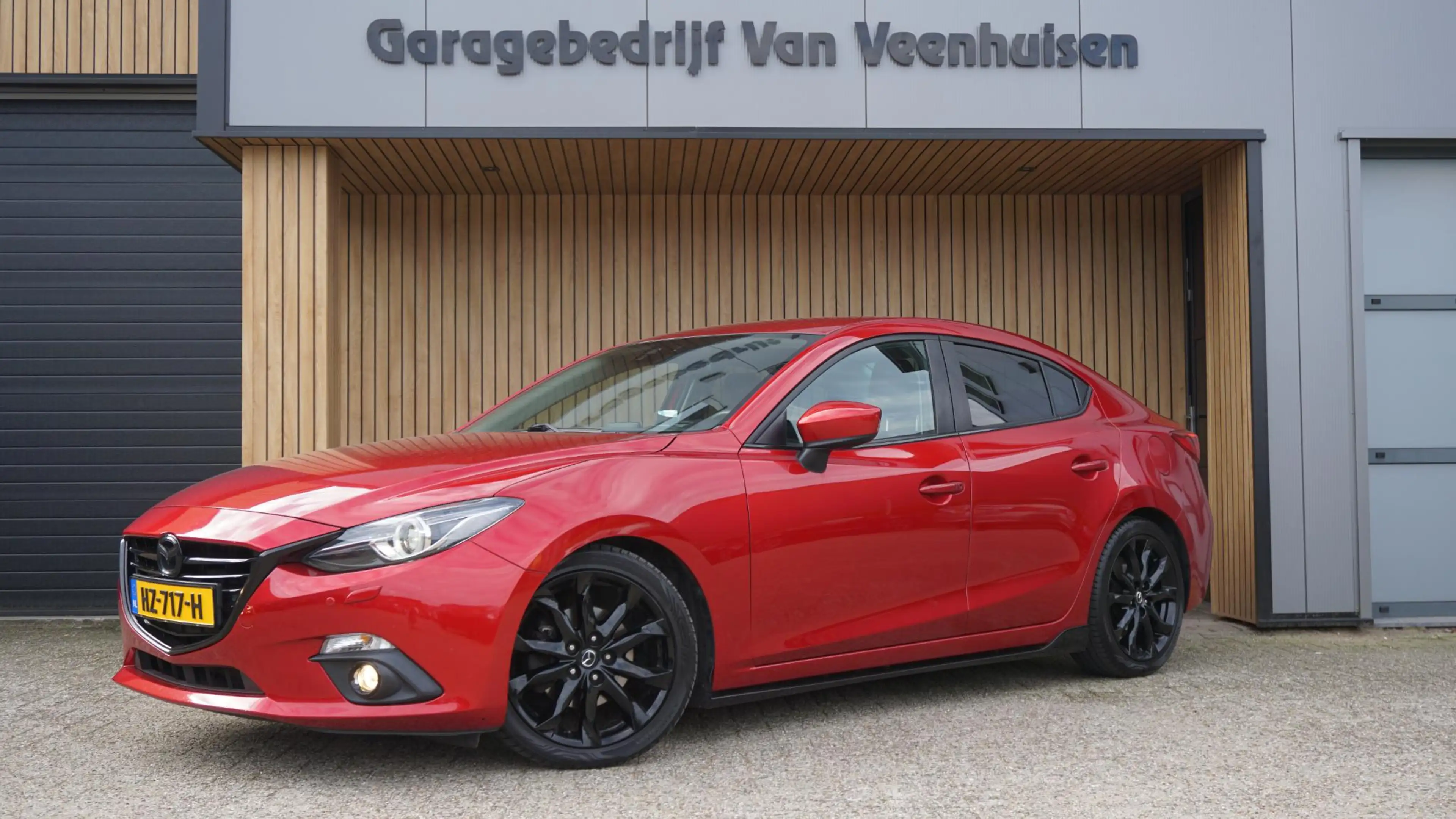 Mazda 3 2.0 120pk GT-M *Black Optik* Leder HUD BOSE LED St