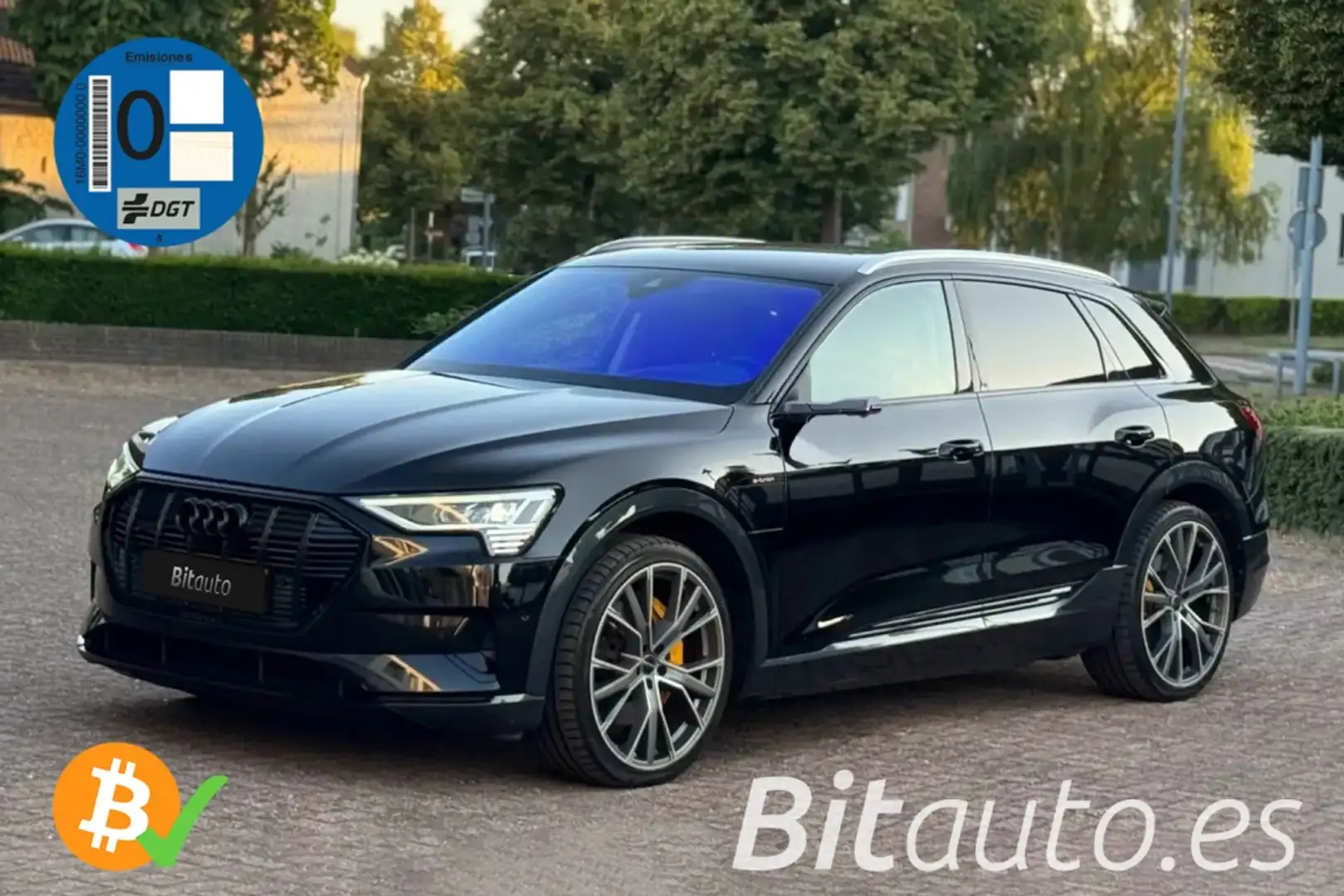 Audi e-tron 55 quattro Black line edition Negro - 1