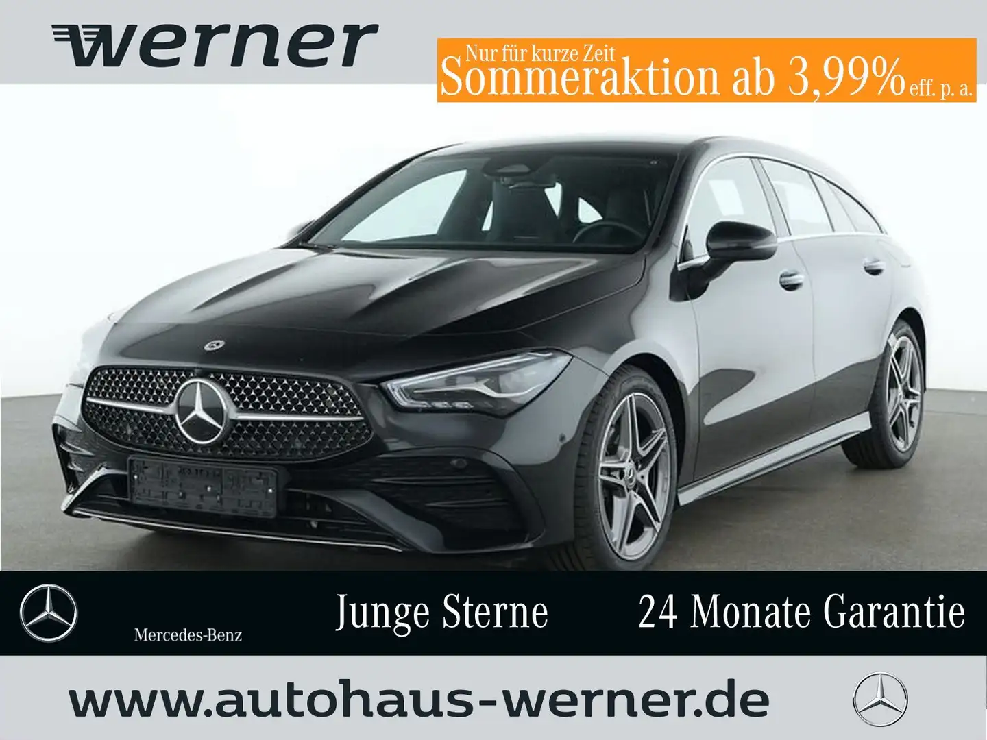 Mercedes-Benz CLA 180 AMG-ADV+ KEYLGO LED DAB KAMERA EASYPA Černá - 1