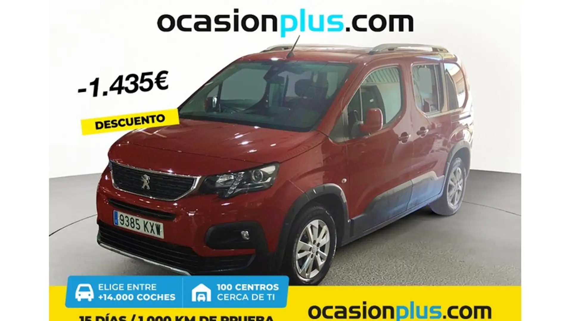 Peugeot Rifter 1.5BlueHDi Standard Allure 100 Червоний - 1