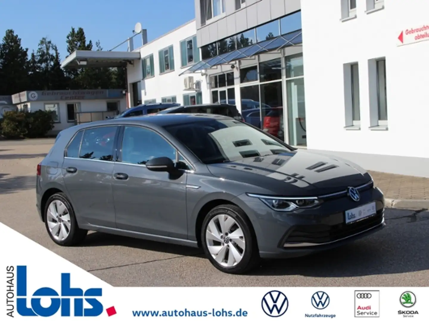 Volkswagen Golf III 1.5 TSI Style KLIMA LED NAVI ALU Gris - 1