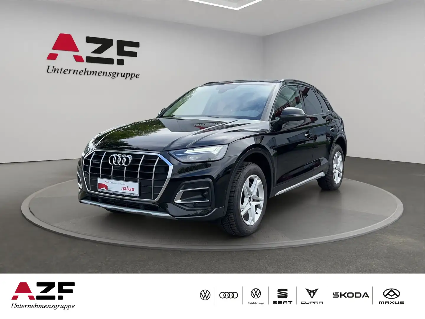 Audi Q5 50 TFSI e qu. S tronic advanced AHK+NAVI+LED+ Schwarz - 1